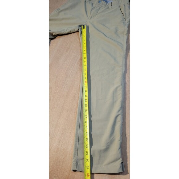 Under Armour Loose Men's UA Match Play Golf Pants Size 32x32 Beige - Picture 12 of 14